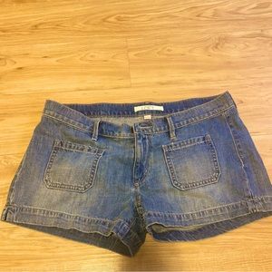 LOFT Ann Taylor Denim Jean Shorts Size 6 Pocketed